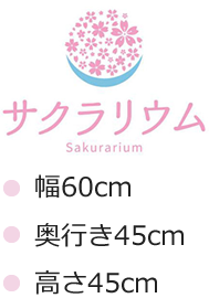 幅60cm 奥行き45cm 高さ45cm